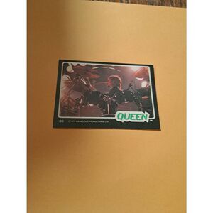 Vintage 1979 Raincloud Productions Queen Trading Card #26 Rock Band Memorabilia